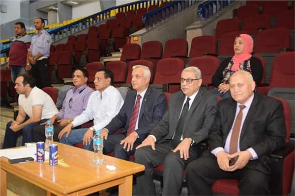 مبارك يشهد بروفات افتتاح أسبوع شباب الجامعات الثاني لمتحدى الإعاقة