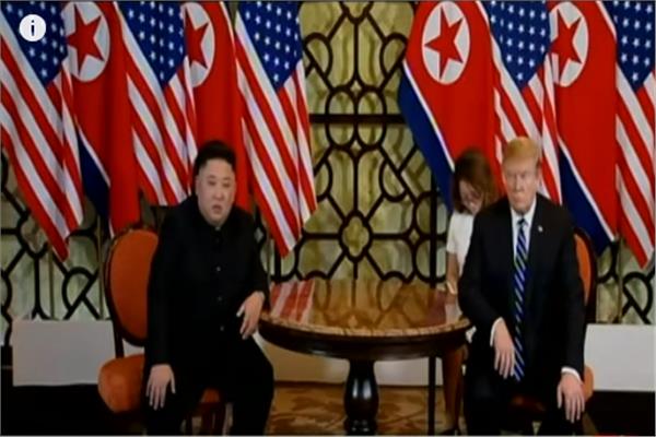 الرئيسان الأمريكي دونالد ترامب والكوري كيم جونغ اون
