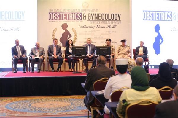 مايا مرسي تشارك الجلسة الافتتاحية للمؤتمر الدولى الثانى لأمراض النساء والتوليد