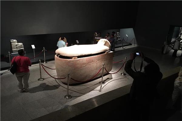 عرض لتابوت الملكة تاوسرت بمتحف الاقصر لأول مرة منذ اكتشافه