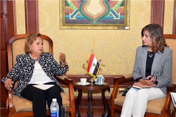 وزيرة الهجرة تستقبل ممثلي مؤسسة أهل مصر