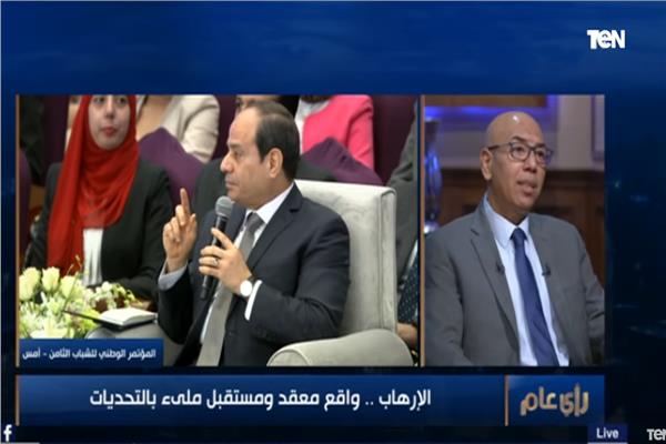 العميد خالد عكاشة عضو المجلس القومي لمكافحة الإرهاب والتطرف