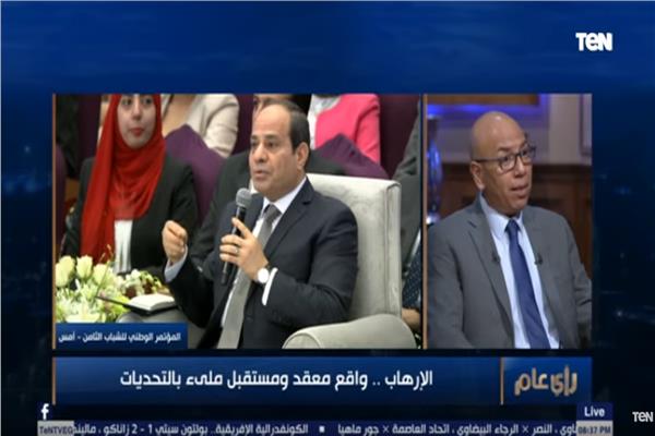  العميد خالد عكاشة عضو المجلس القومي لمكافحة الإرهاب والتطرف
