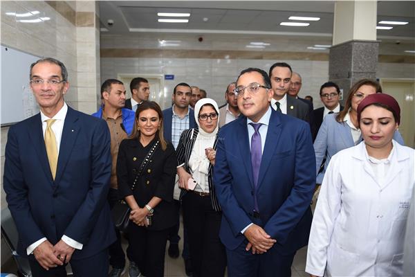 صورة من نفقد زيارة رئيس الوزراء لمستشفى بورسعيد