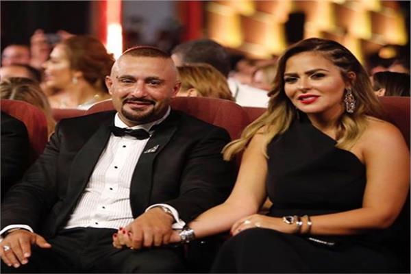 أحمد السقا وزوجته مها الصغير