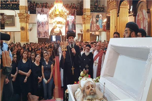 وفاة القمص مينا القمص سمعان