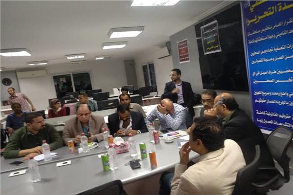 بدء اجتماع مجلس نقابة الصحفيين بجريدة التحرير