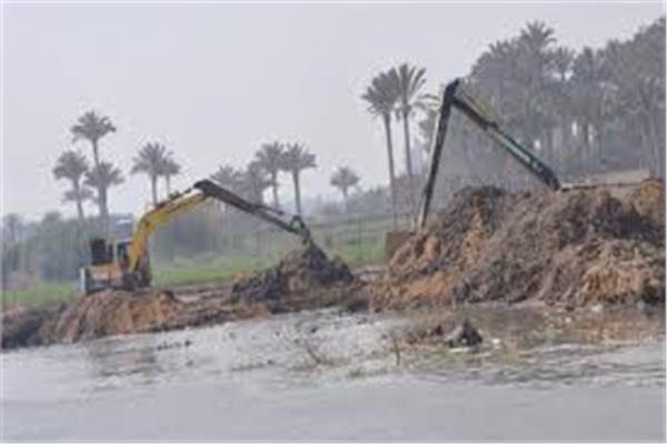  إزالة 10 حالات تعد على نهر النيل في محافظتين اليوم