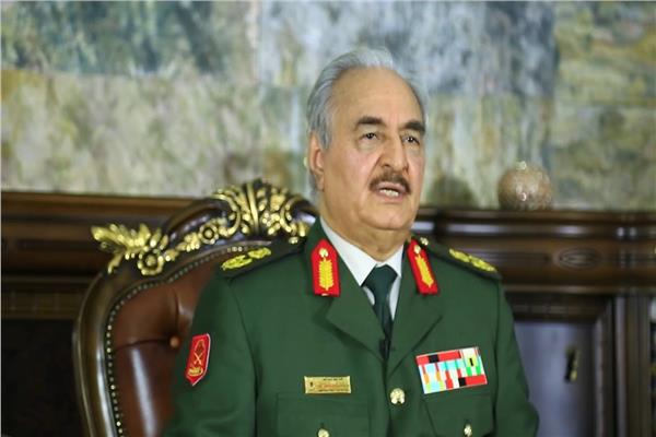 القائد العام للقوات المسلحة العربية الليبية، المشير خليفة حفتر