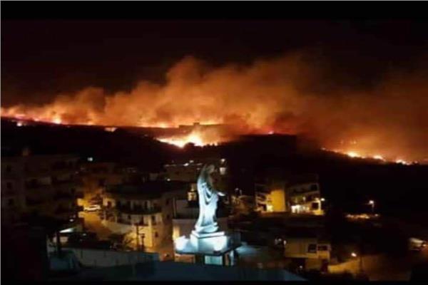 حرائق لبنان