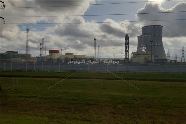 محطة اوستروفتس النووية بيلاروسيا 