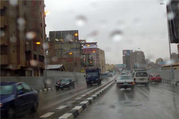 أمطار بسيطة على محافظة الغربية