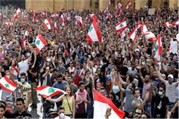  الاحتجاجات اللبنانية تدخل يومها السادس
