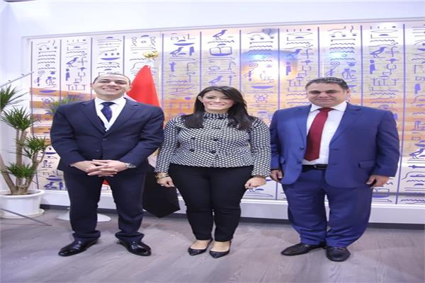 وزيرة السياحة تفتتح الجناح المصري المشارك في معرض اليابان