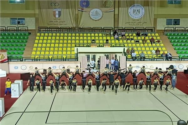 افتتاح بطولة "الفراعنة الدولية للجمباز" بمشاركة 102 لاعب