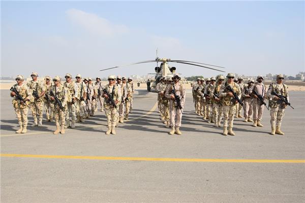 التدريب العسكري المصرى الإماراتي «صقور الليل»