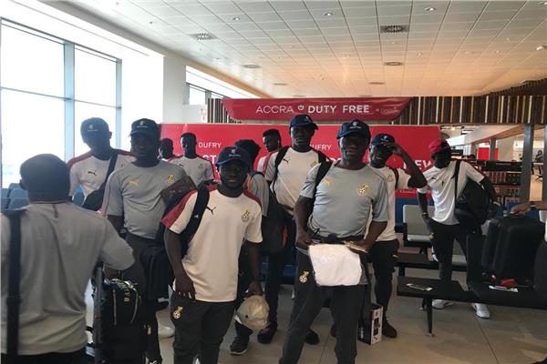منتخب غانا يصل القاهرة استعدادًا للمشاركة في بطولة أفريقيا