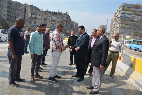 محافظ القليوبية يتفقد تطوير شارعي 15 مايو وأحمد عرابي بحي غرب شبرا الخيمة