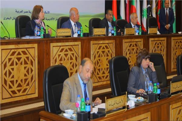 وزير النقل خلال كلمته أمام الدورة ٣٢ لمجلس وزراء النقل العرب