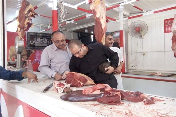 ضبط كميات من اللحوم والأسماك الفاسدة في حملة تموينية بشبرا الخيمة