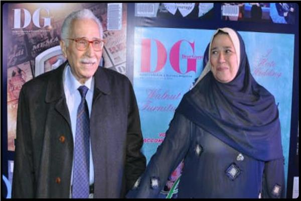عبد الرحمن ابو زهرة و زوجته