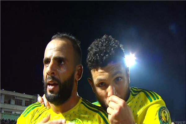 فرحة لاعبي شبيبة القبائل الجزائري بالفوز