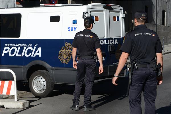 قوات الأمن الإسبانية