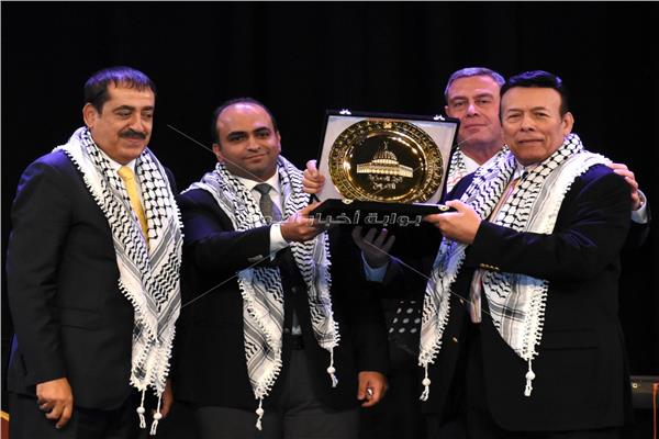 نائب محافظ الإسكندرية يشهد الاحتفال بيوم التضامن مع الشعب الفلسطيني 