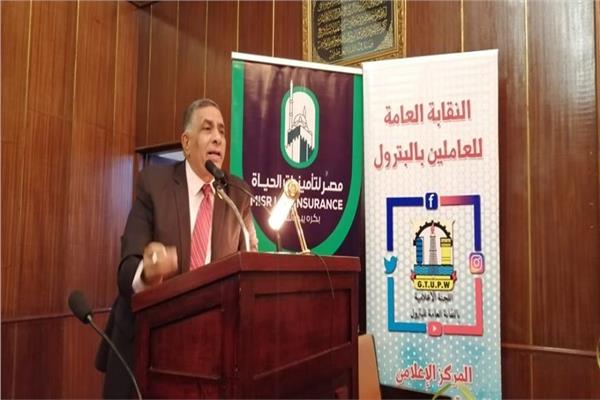 النائب محمد وهب الله امين عام إتحاد نقابات عمال مصر