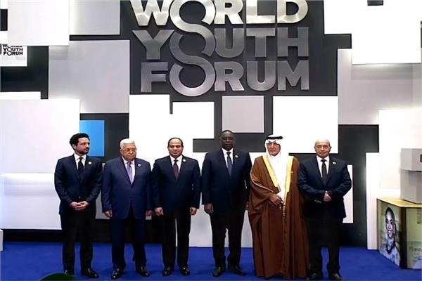 الرئيس السيسي يستقبل القادة المشاركين في منتدى شباب العالم