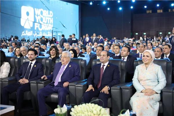 الرئيس السيسي يفتتح فعاليات منتدى شباب العالم