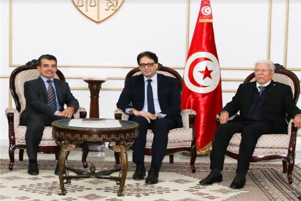 "المالك" يلتقي وزير الثقافة التونسي ويشارك فى ختام  مهرجان أيام قرطاج المسرحية
