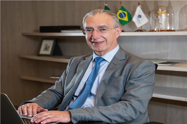  روبنز حنون رئيس الغرفة التجارية العربية البرازيلية