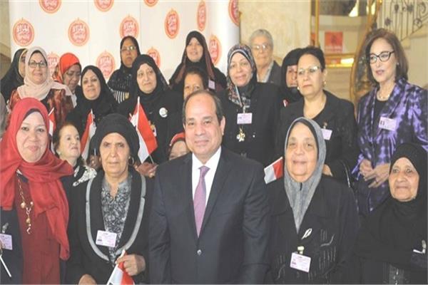 المرأة المصرية أكثر أمانًا في عهد الرئيس السيسي 