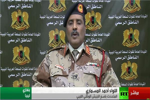 اللواء أحمد المسماري المتحدث باسم الجيش الليبى الوطنى