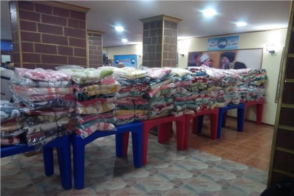 مبادرة " شتاء دافئ " لمستقبل وطن توزع ٢٠٠٠ بطانية لأهالى إمبابة 