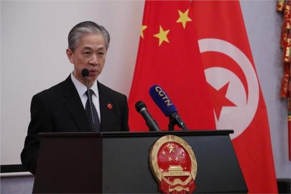 وانج وين بين سفير الصين لدى تونس