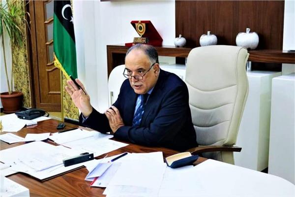  وزير الداخلية بالحكومة الليبية المستشار إبراهيم بوشناف