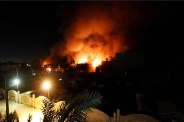 سقوط ثلاثة صواريخ كاتيوشا داخل المنطقة الخضراء ببغداد