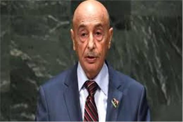 رئيس البرلمان الليبي المستشار عقيلة صالح