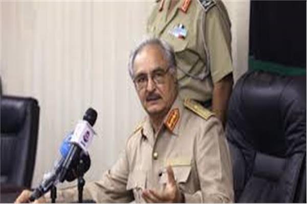 القائد العام للجيش الوطني الليبي المشير خليفة حفتر