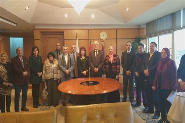 بروتوكول تعاون بين جامعة الفيوم واتحاد المستثمرات العرب