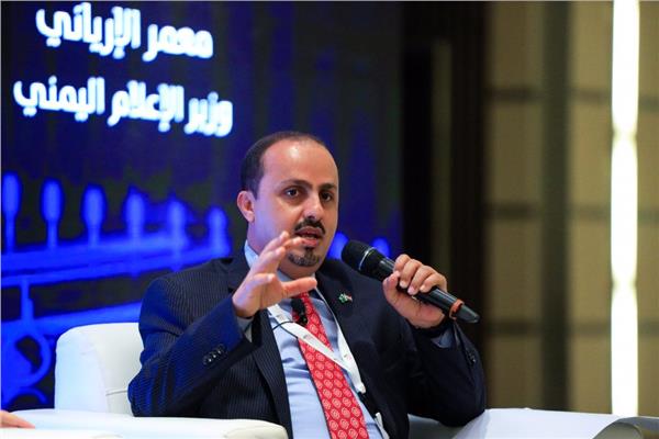 معمر الإرياني وزير الإعلام في الحكومة اليمنية