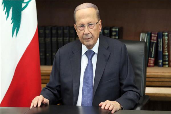  الرئيس اللبناني ميشال عون 