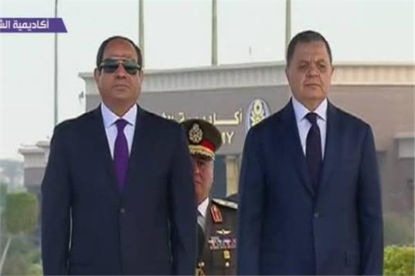 الرئيس السيسي يشهد الاحتفال بعيد الشرطة الـ68