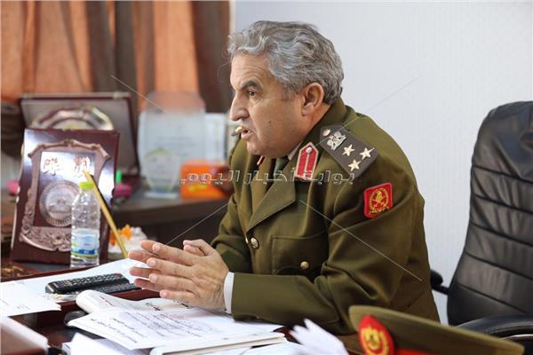 العميد خالد المحجوب - مدير إدارة التوجيه المعنوي بالجيش الوطني الليبي