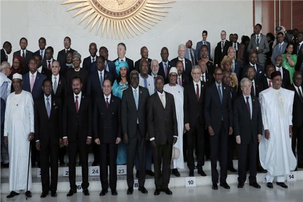 صورة مجمعة للقادة الأفارقة