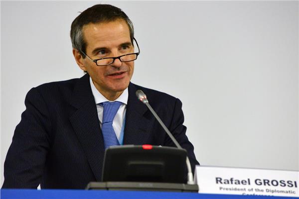 رافائيل ماريانو جروسي المدير العام للوكالة الدولية للطاقة الذرية