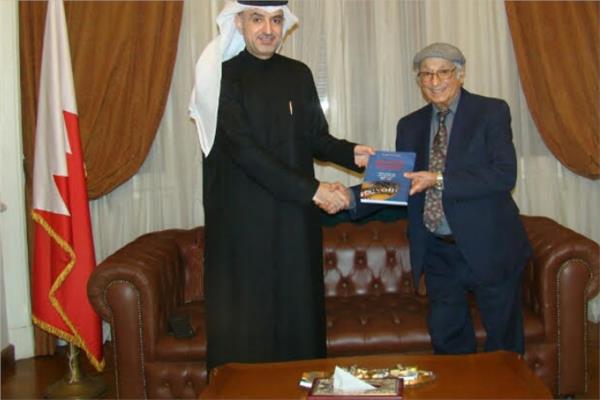 هشام بن محمد الجودر سفير مملكة البحرين لدى القاهرة 