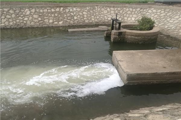 محطة خلط مياه الصرف بمياه الري